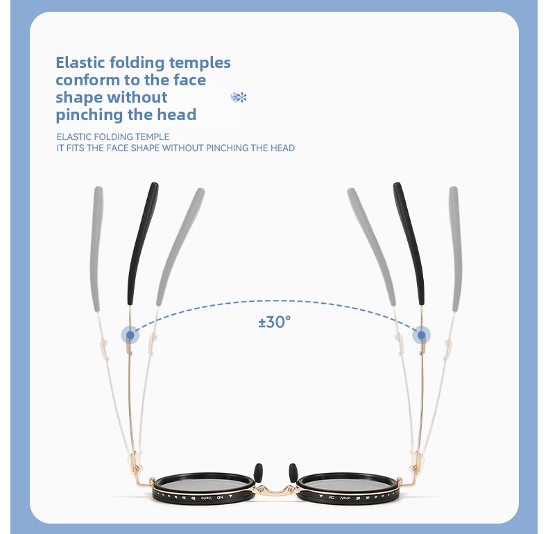Adjustable Foldable Polarized Sunglasses