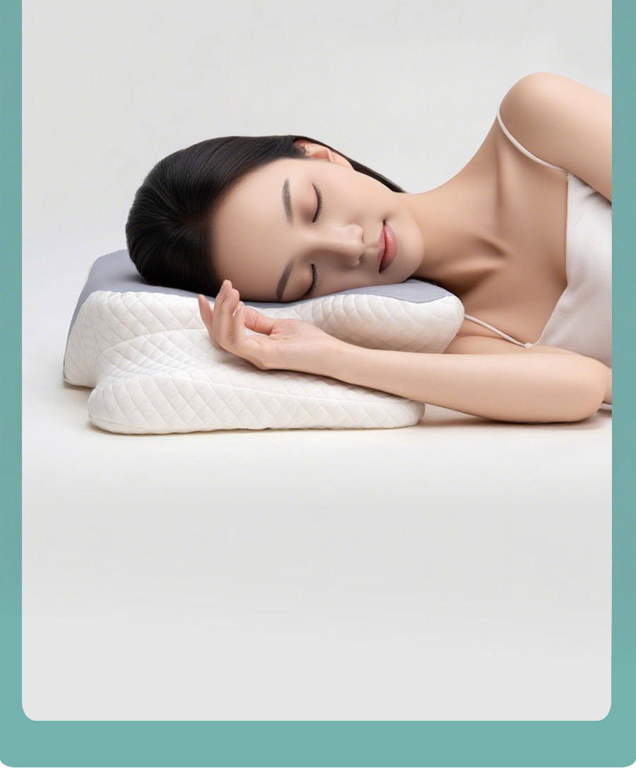 Ergonomic Cervical Memory Foam Pillow