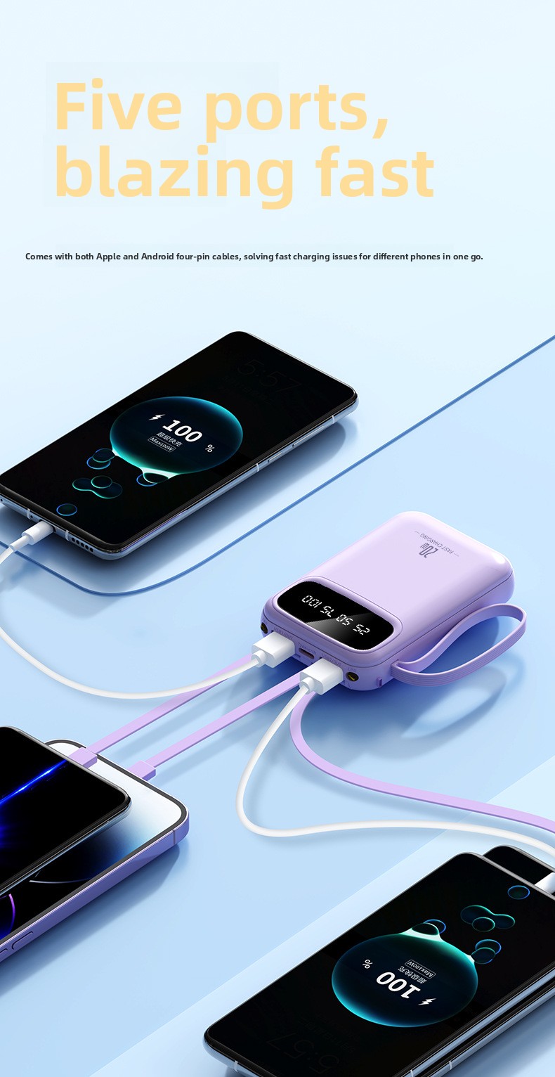 Large capacity compact mobile power