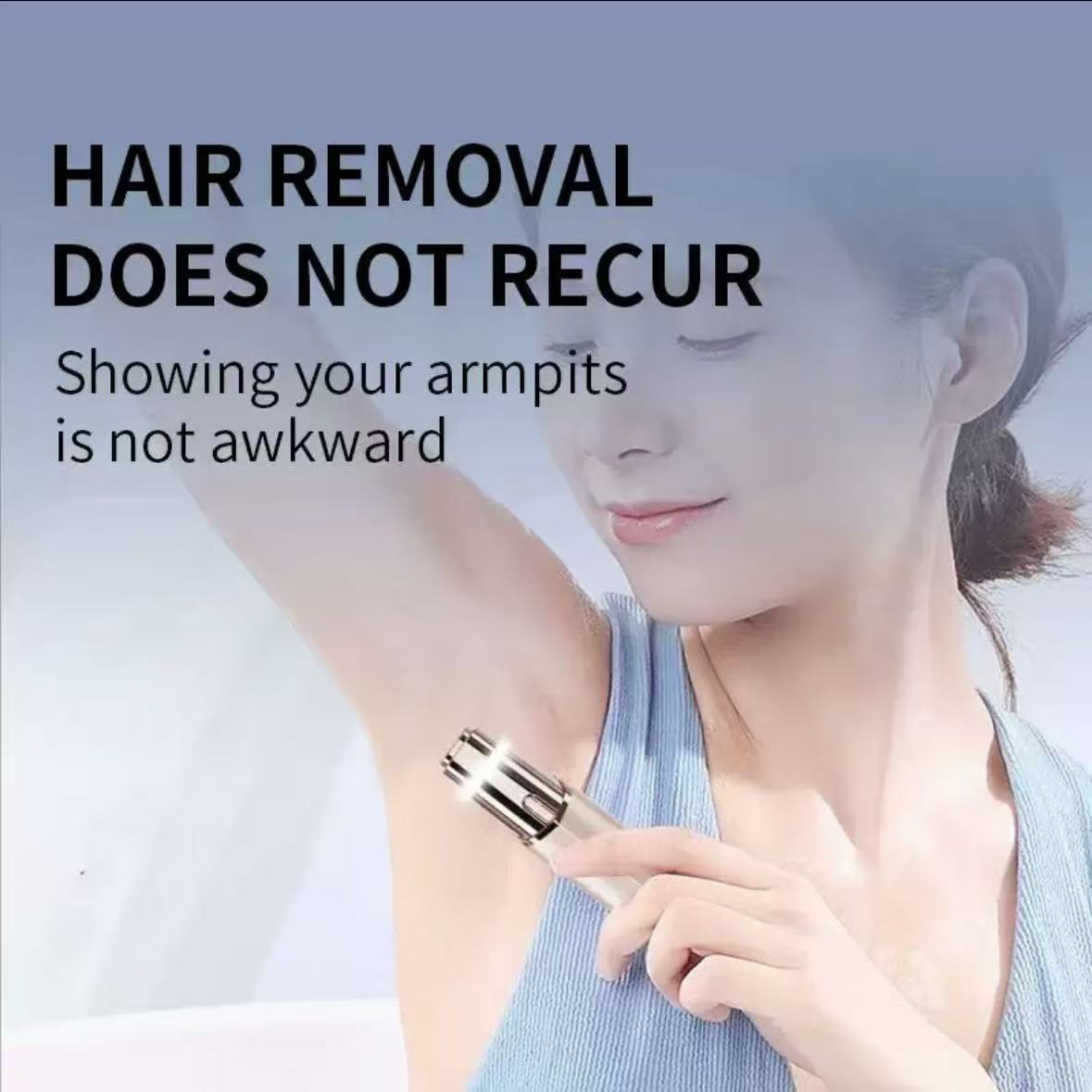 Electric razor for women