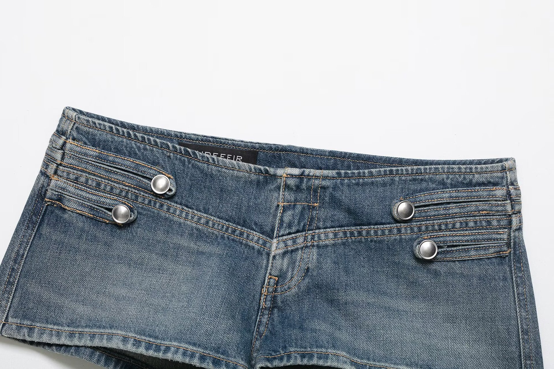 Women's Denim Jacket and Shorts Set