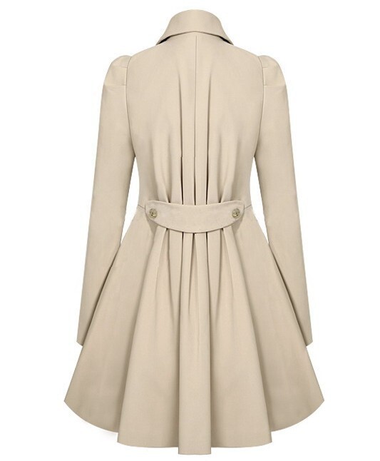 Mid-length commuter coat