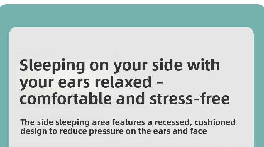 Ergonomic Cervical Memory Foam Pillow