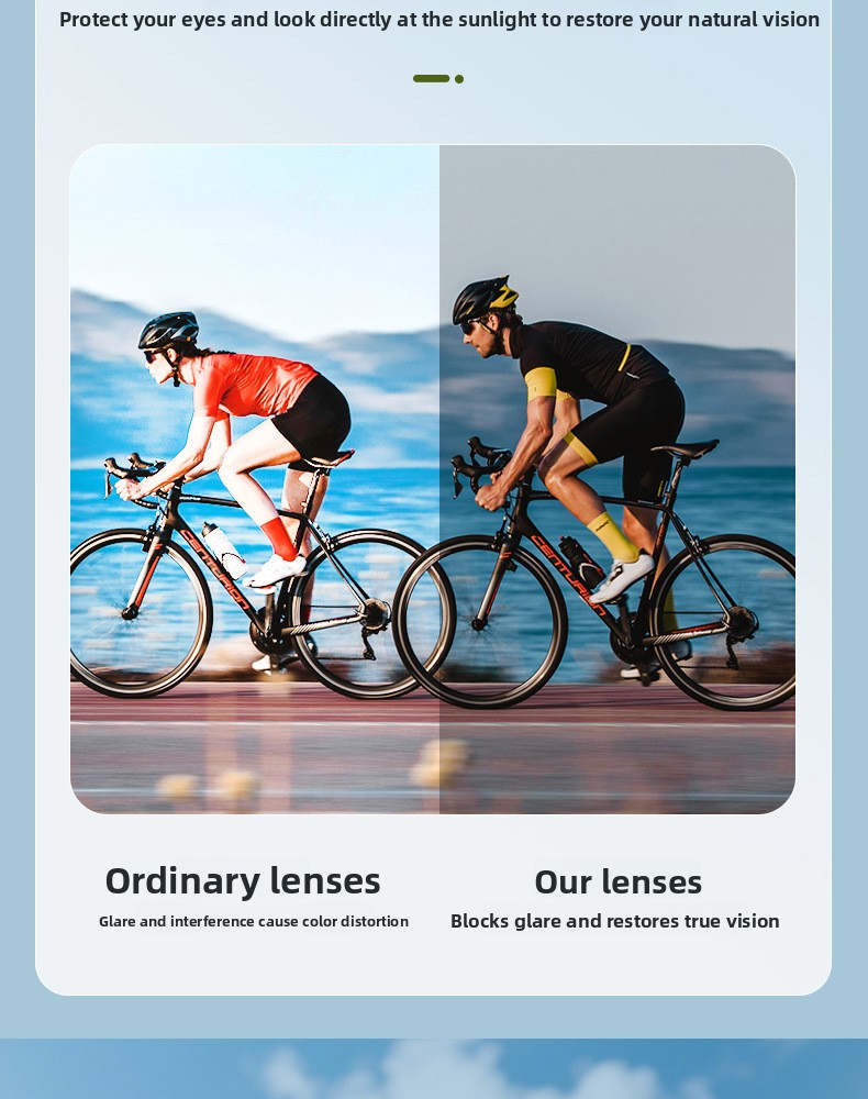 Sport Cycling Glasses with Interchangeable Lenses