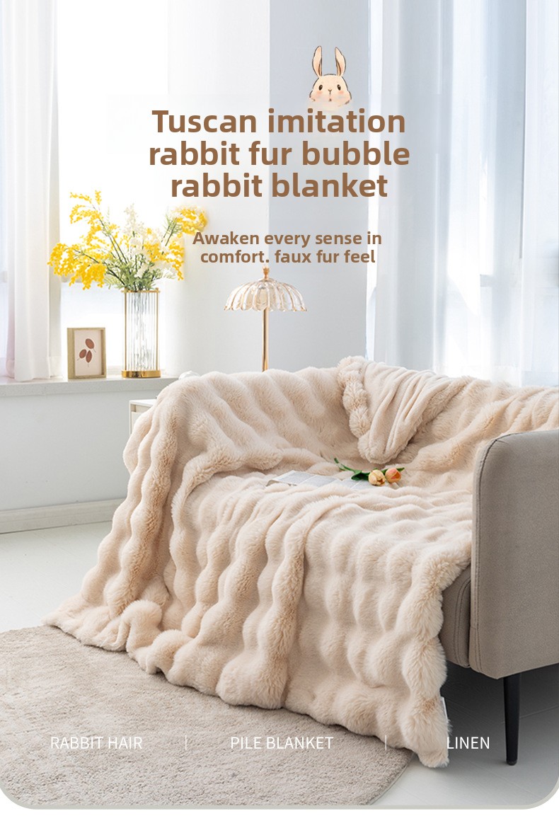 Flannel Coral Fleece Blanket