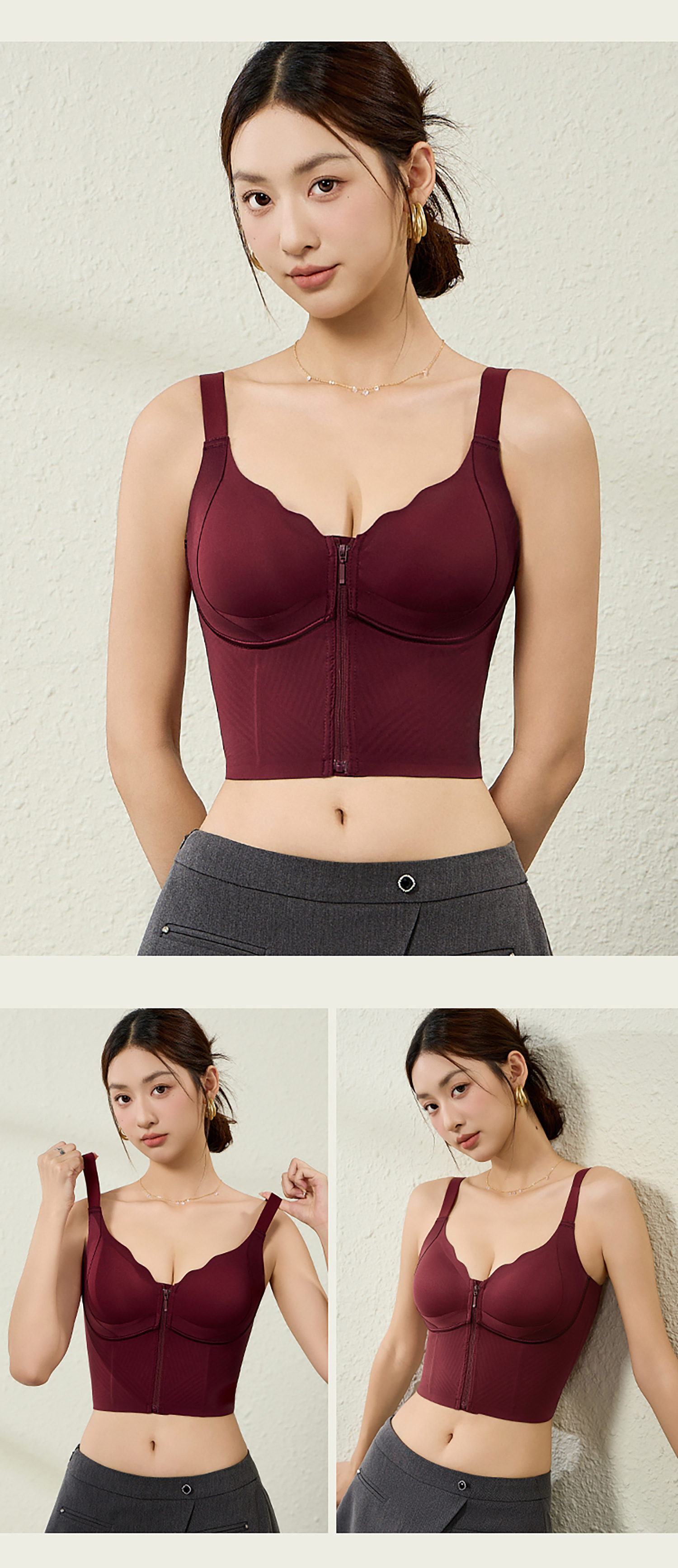 Women's strappy tank top