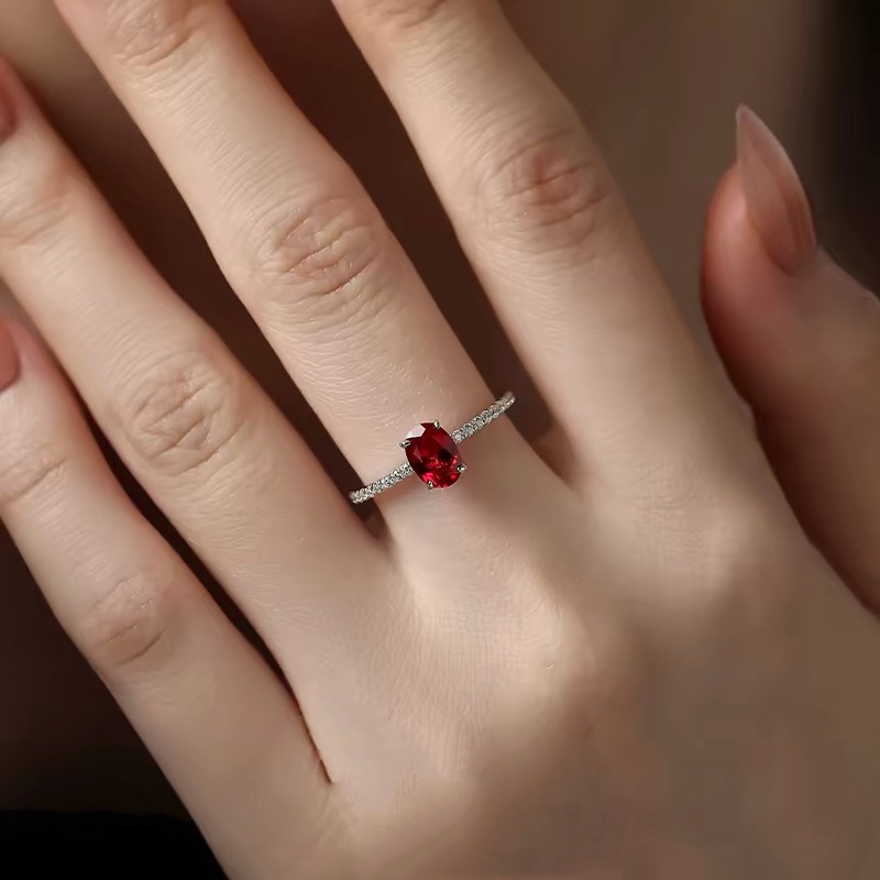 Natural Gemstone Birthstone Ring