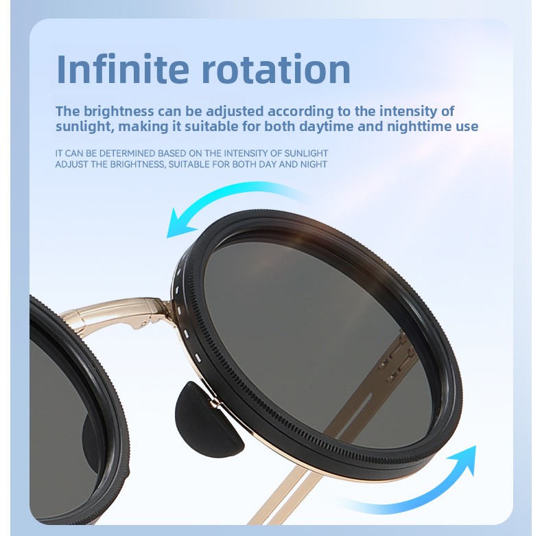 Adjustable Foldable Polarized Sunglasses