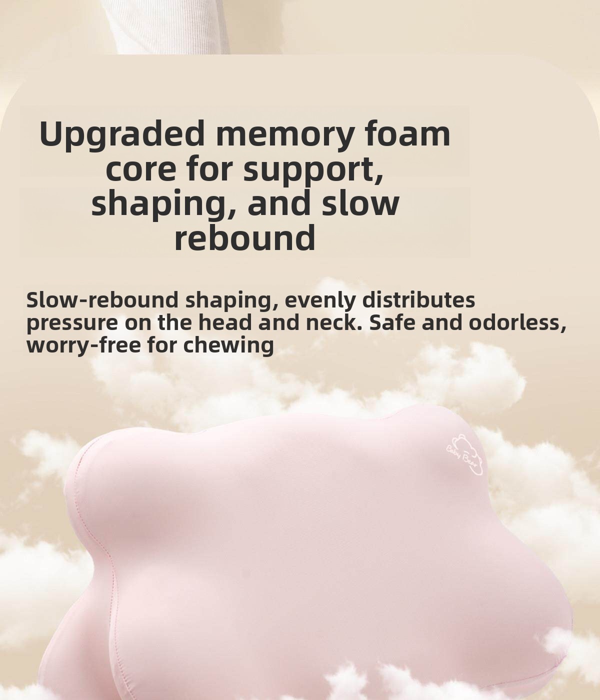 Children's Memory Foam Neck Pillow