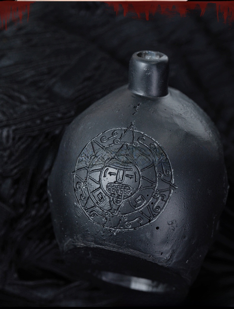 Aztec Skull Whistle Halloween Toy