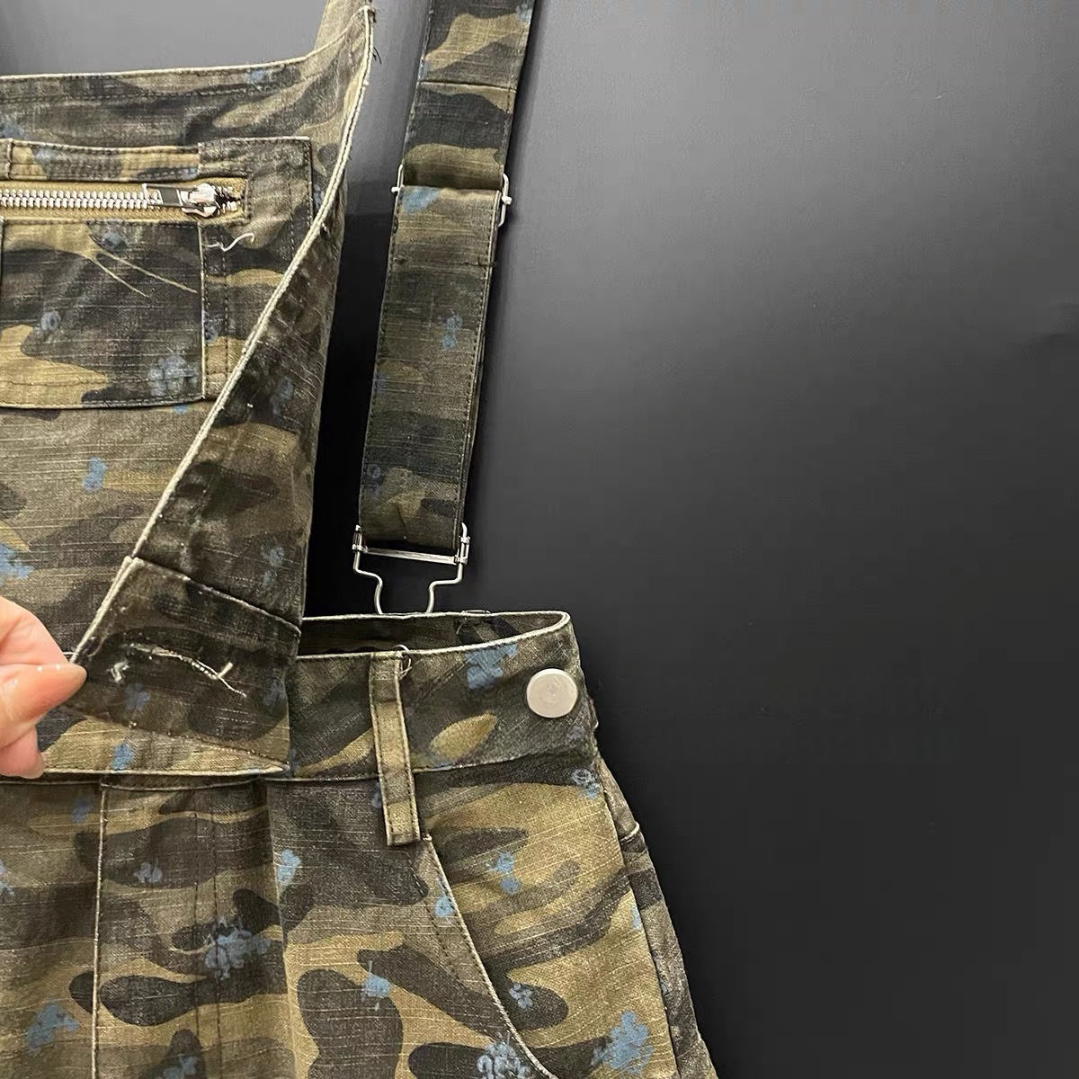 Loose Casual Retro American-style Detachable Casual Pants