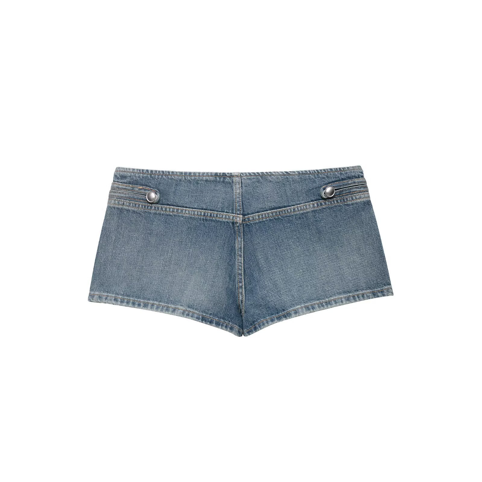 Women's Denim Jacket and Shorts Set