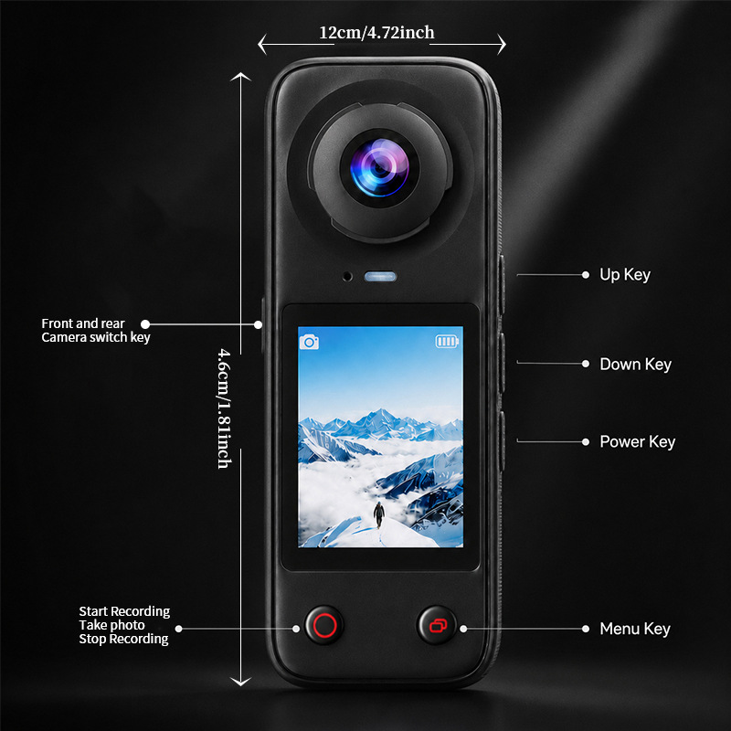 Pocket sports camera