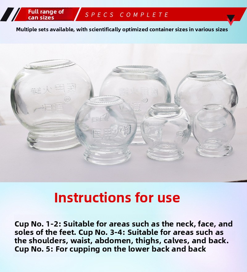 Glass Cupping Jars