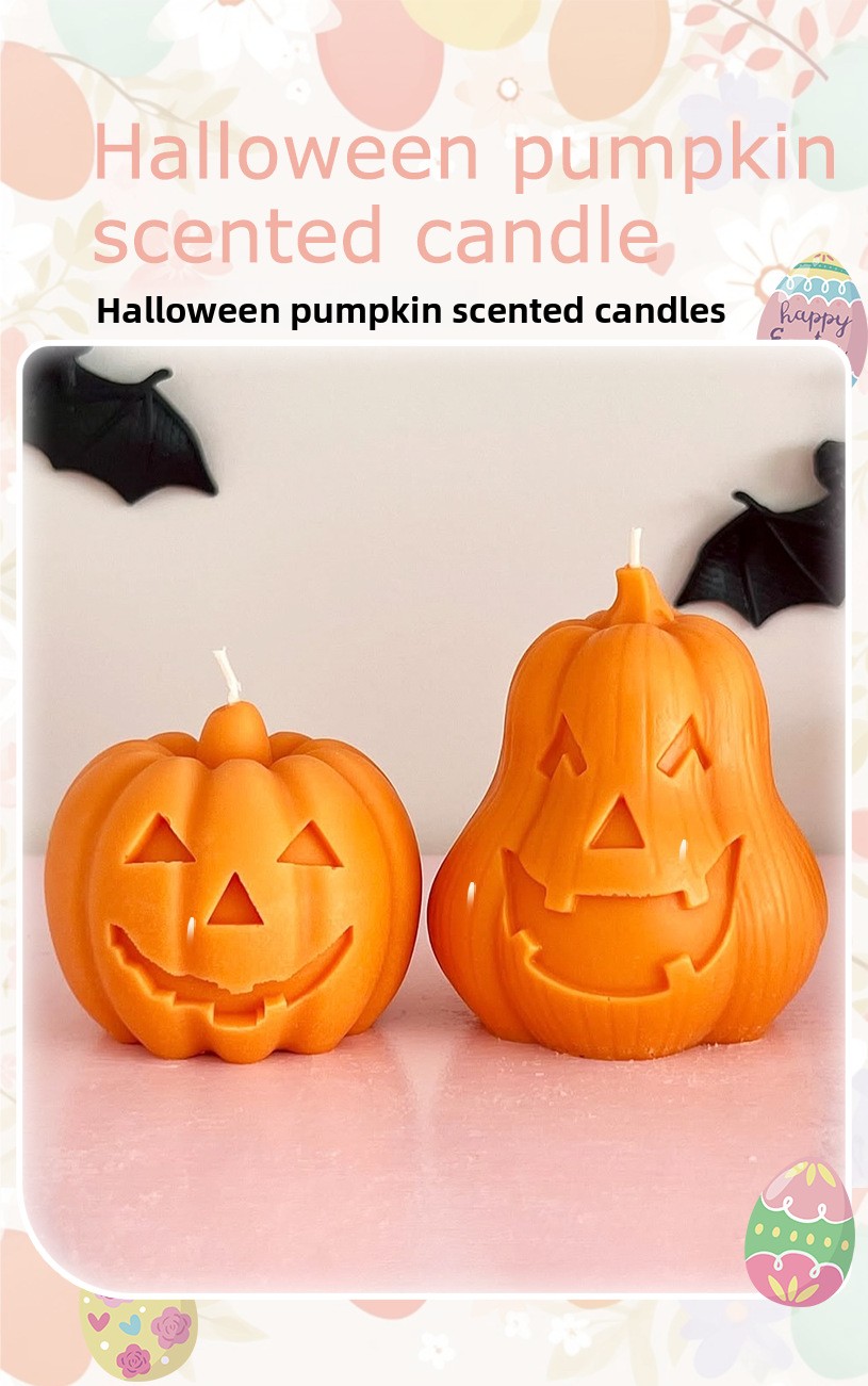 Pumpkin Shaped Scented Candle