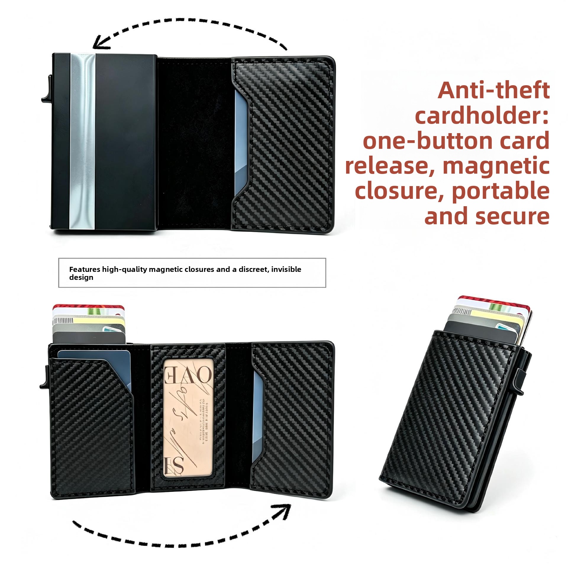 Magnetic Pop-Up Cardholder - product detail 1