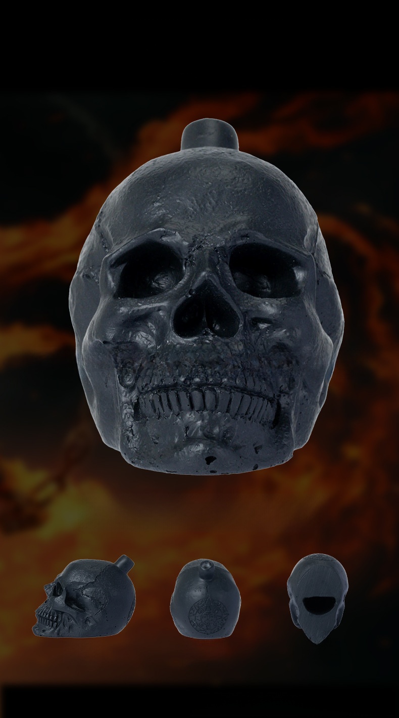 Aztec Skull Whistle Halloween Toy