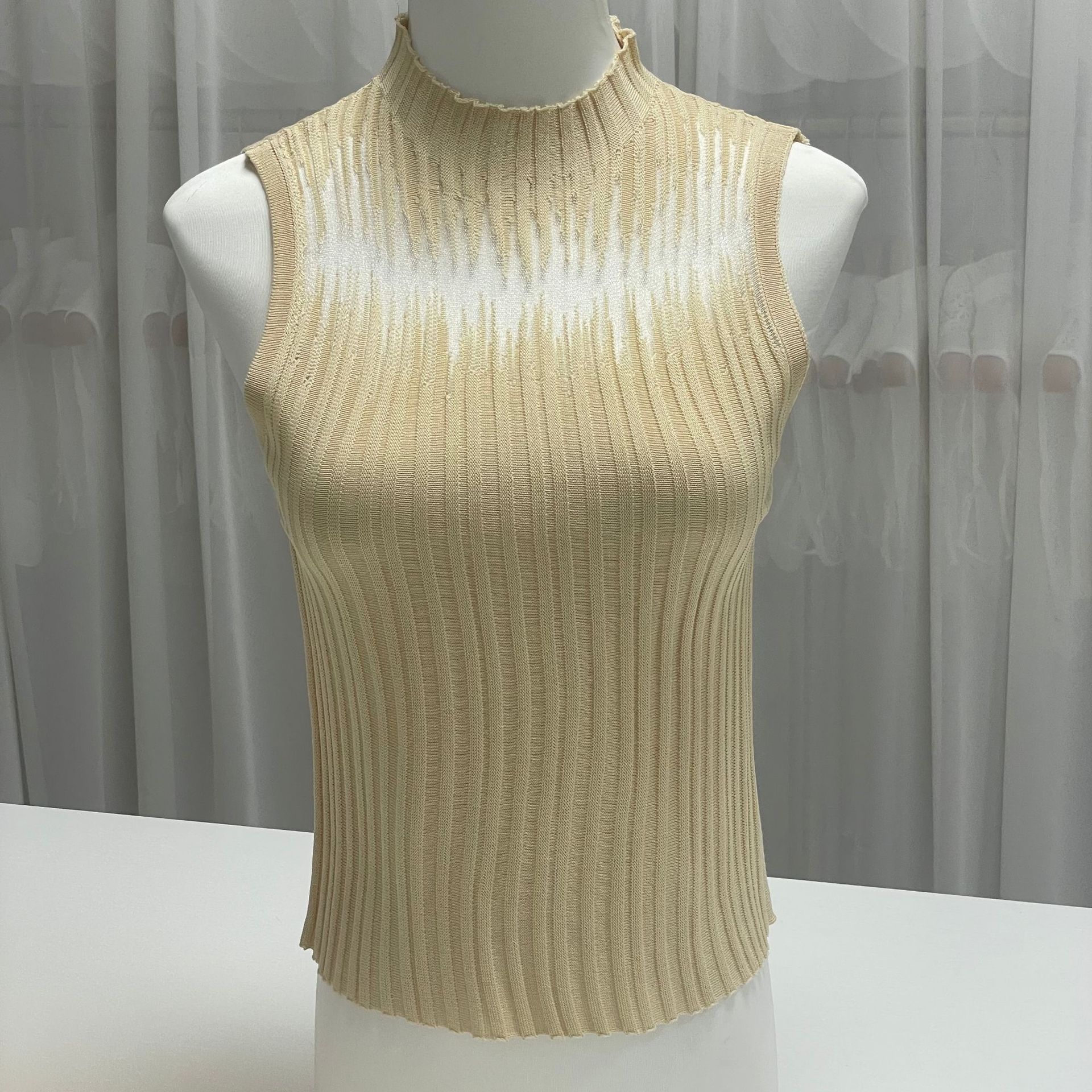 Sleeveless Knit Top for Women