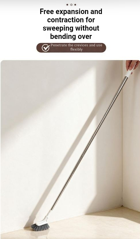 Extendable Cleaning Brush for Tight Spaces