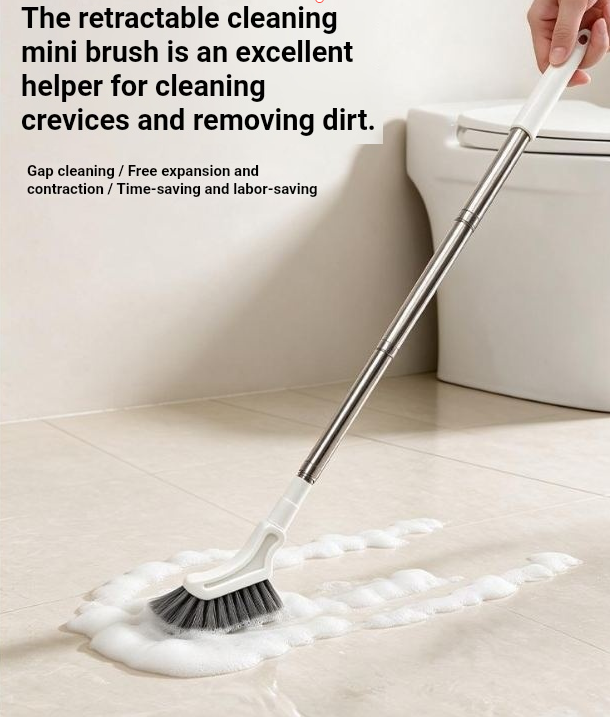 Extendable Cleaning Brush for Tight Spaces
