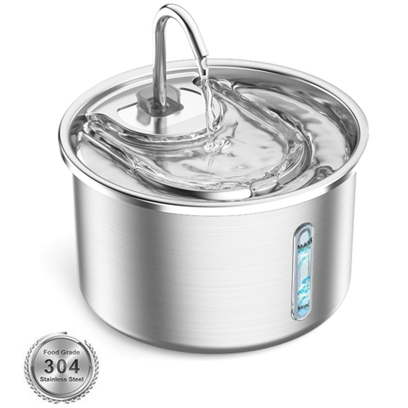 Stainless Steel Automatic Pet Water Fountain
