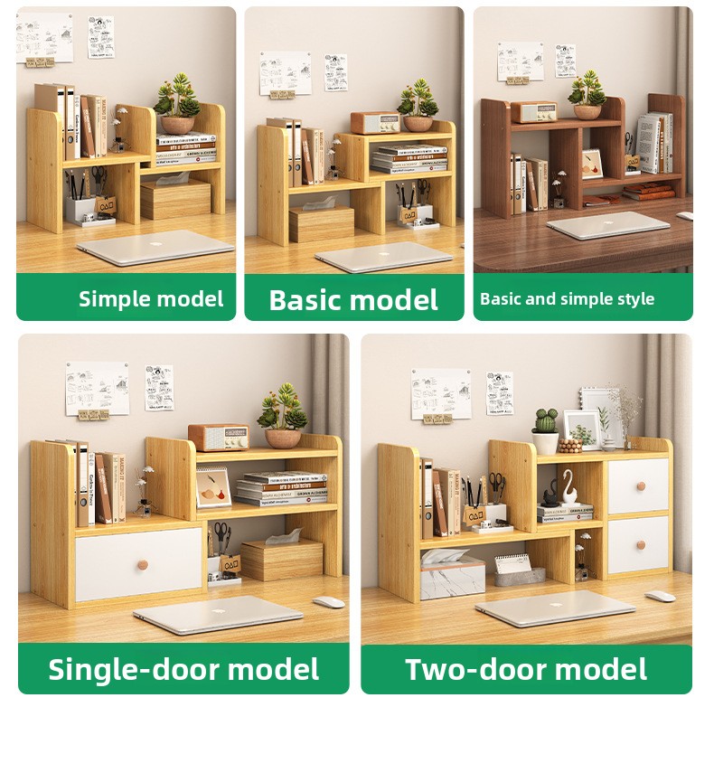 Multilayer Desktop Organizer with Drawers