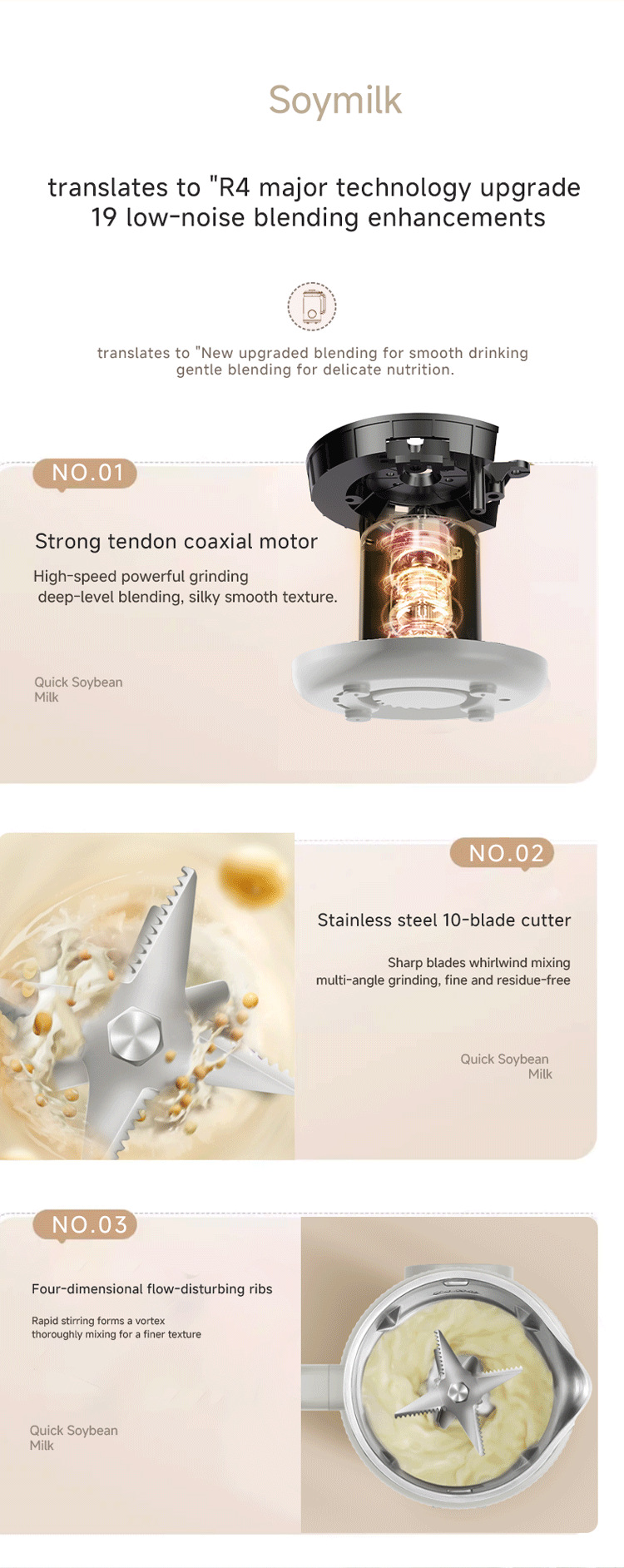 Multifunctional Soy Milk Maker and Grinder