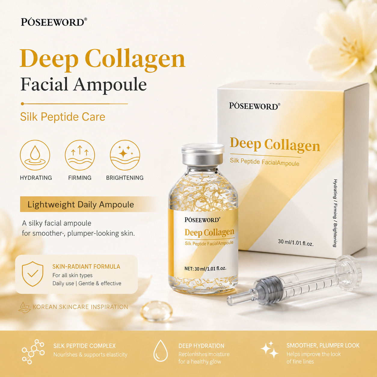 Facial Serum & Essence, 10 Formula Options — QIUOLA | qiuola.com