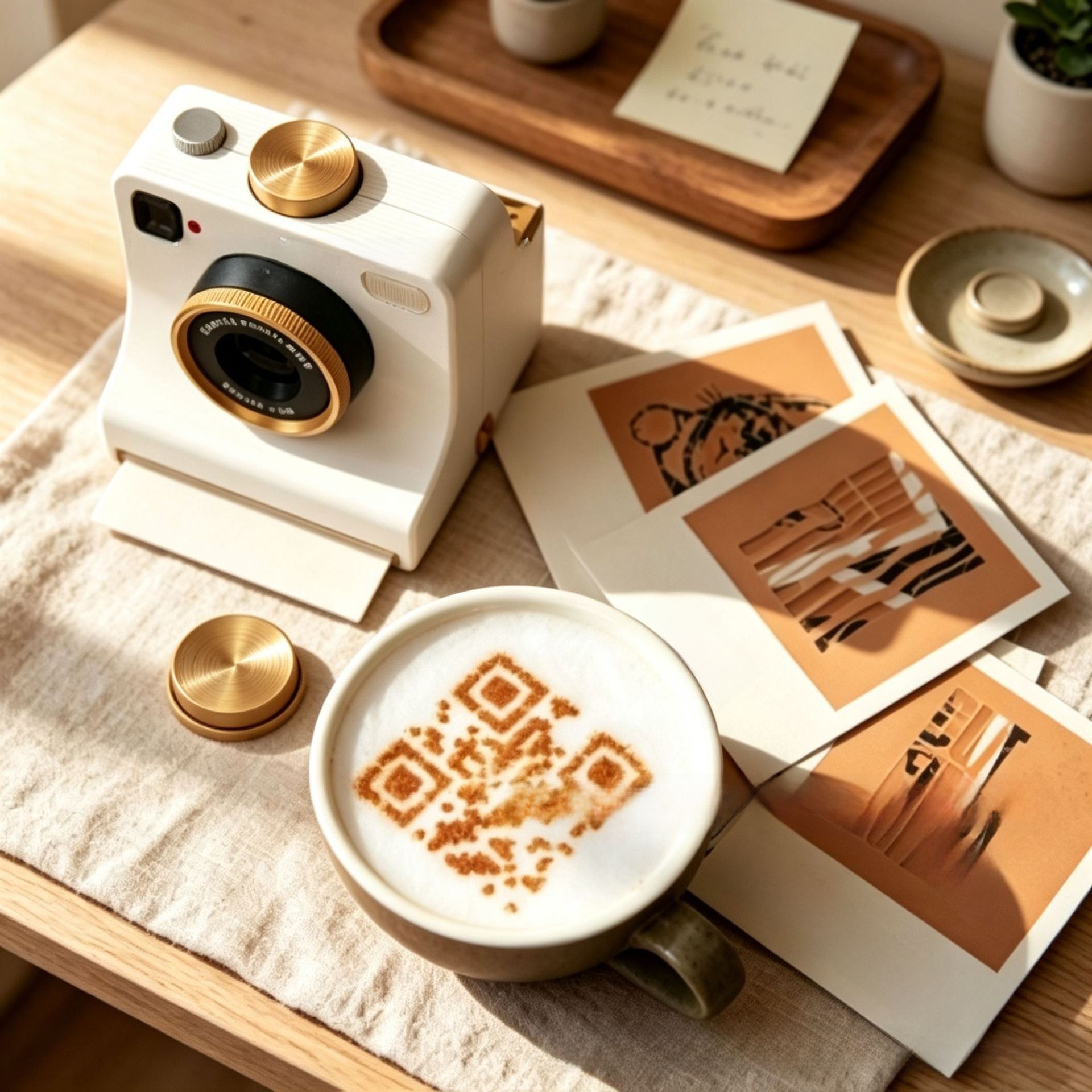 Vintage Style Latte Art Printer