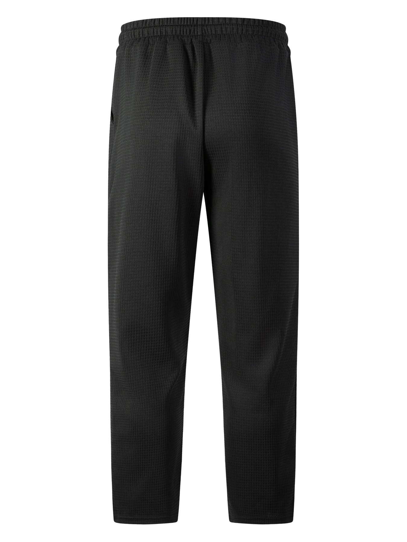 men's new large checkered drawstring casual pants, lightweight, breathable, comfortable straight-leg pocket trousers