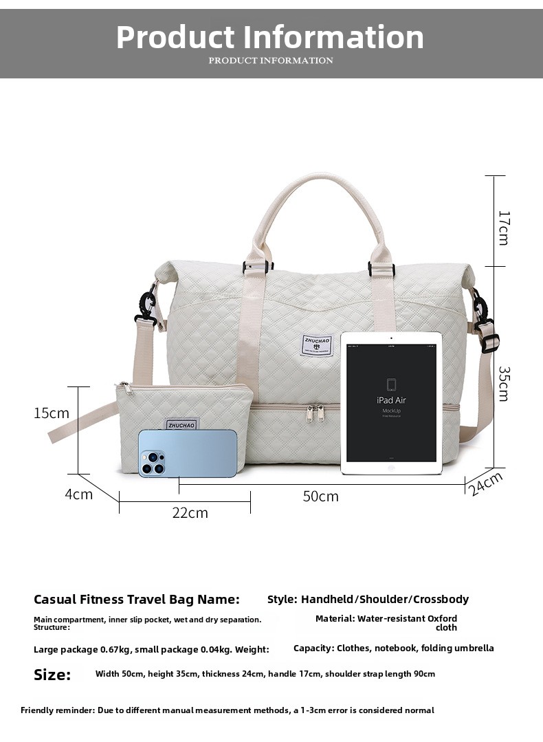 Lightweight Large Capacity Travel Bag