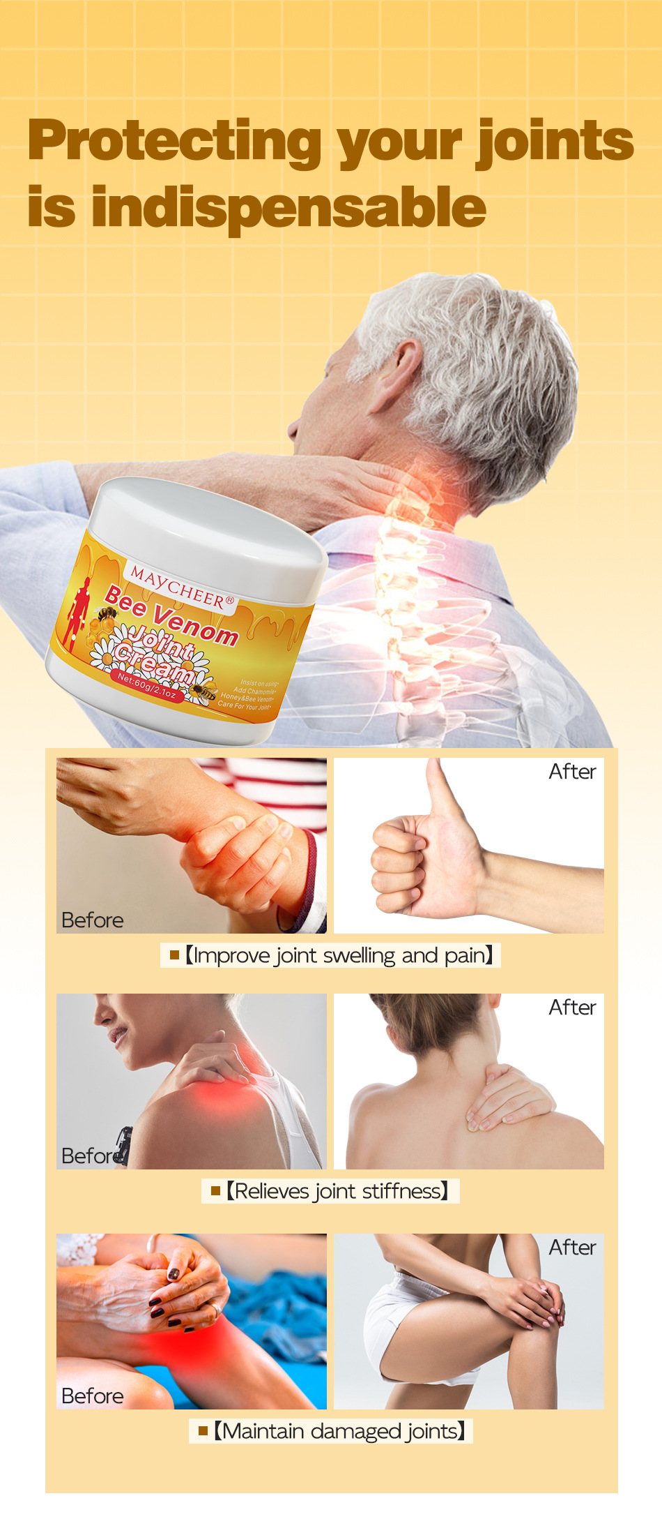 Bee Venom Joint Soothing Cream