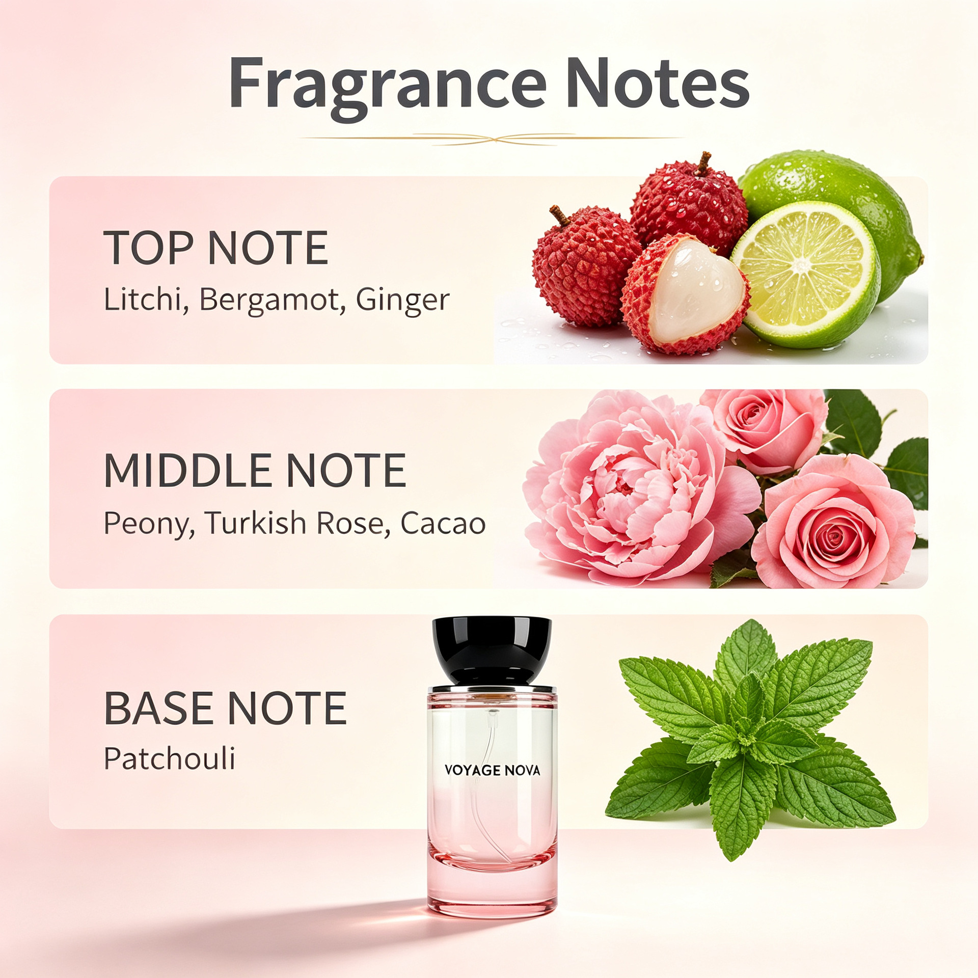 Lychee Rose Fragrance Perfume