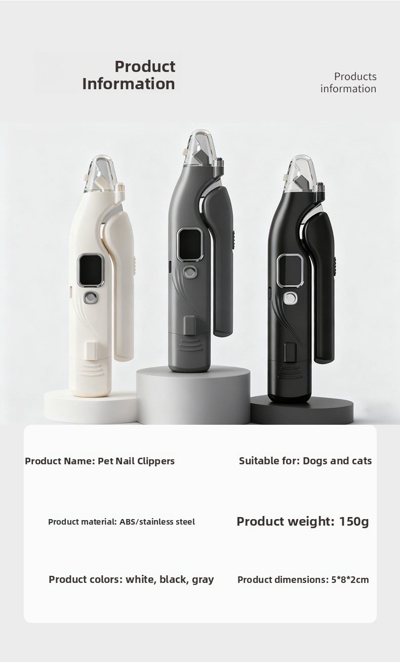 Multifunctional Pet Nail Clipper and Grinder