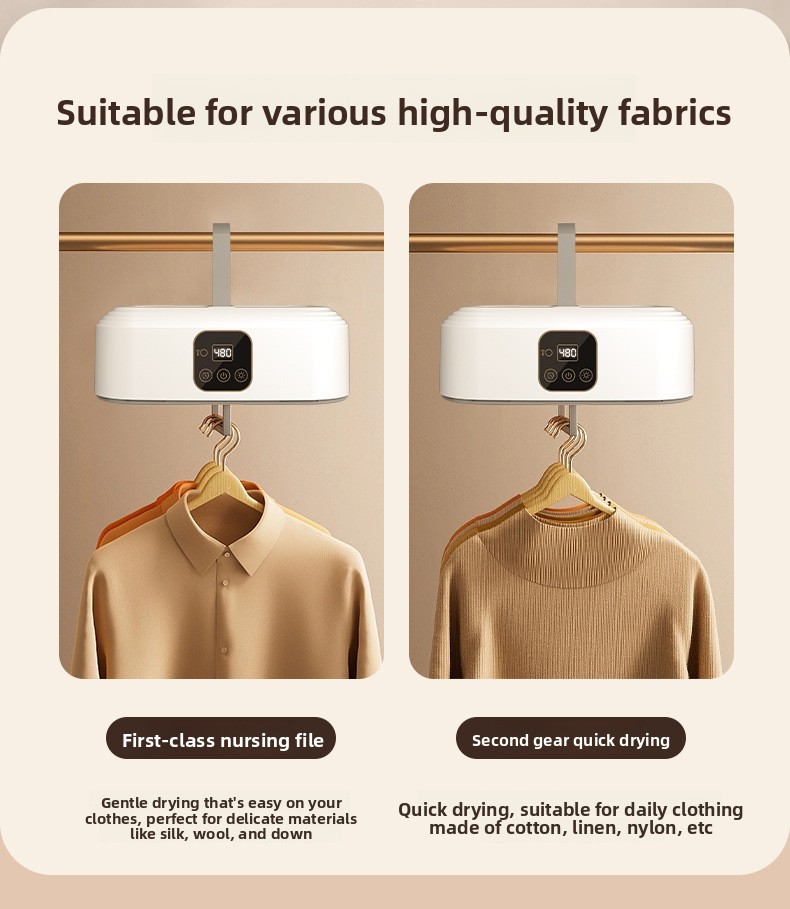 Foldable Portable Clothes Dryer with UV Sterilization