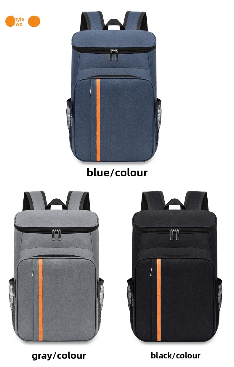 Double-Shoulder Thermal Insulation Travel Backpack