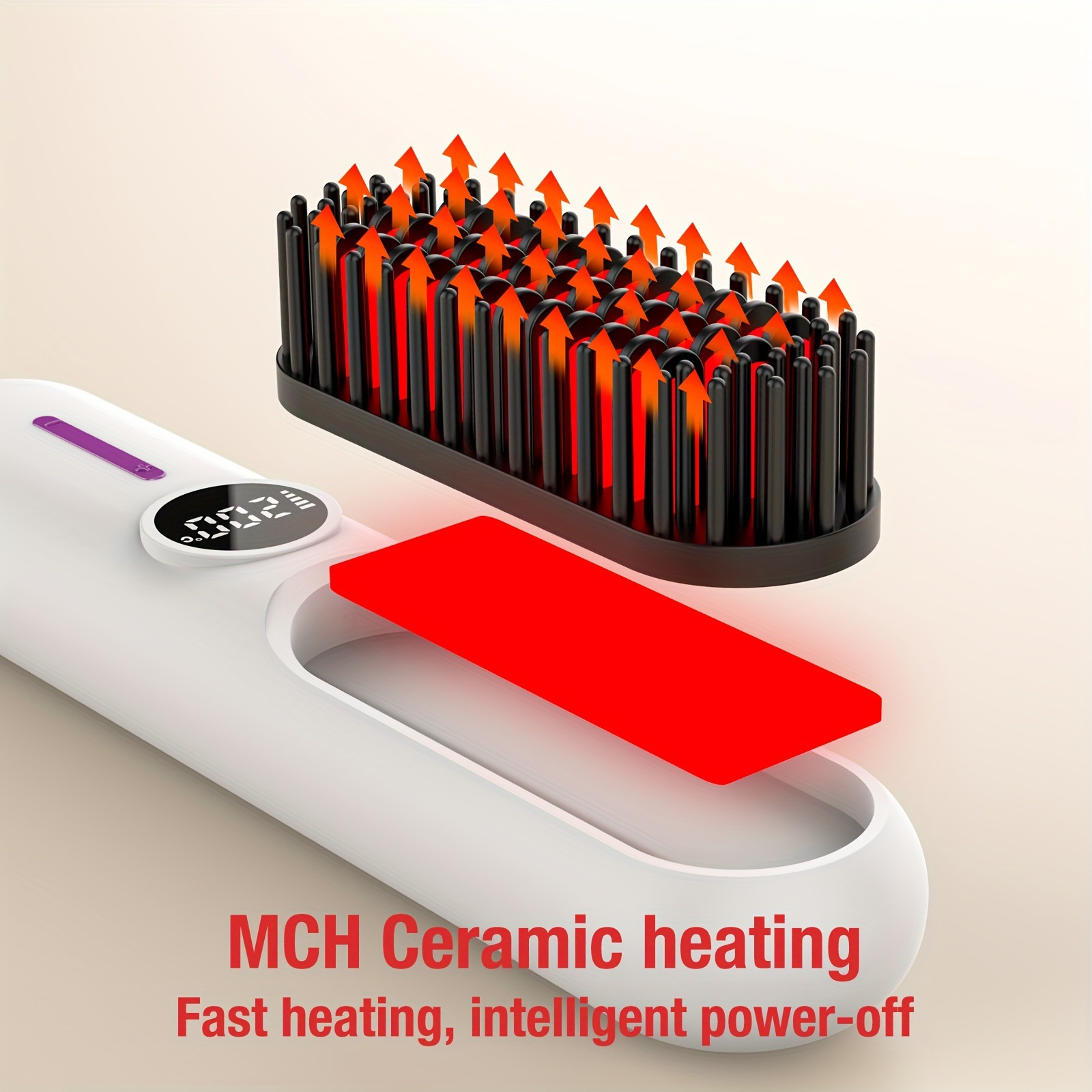 Cordless Hair Straightening Comb – 7 Heat Settings — QIUOLA | qiuola.com