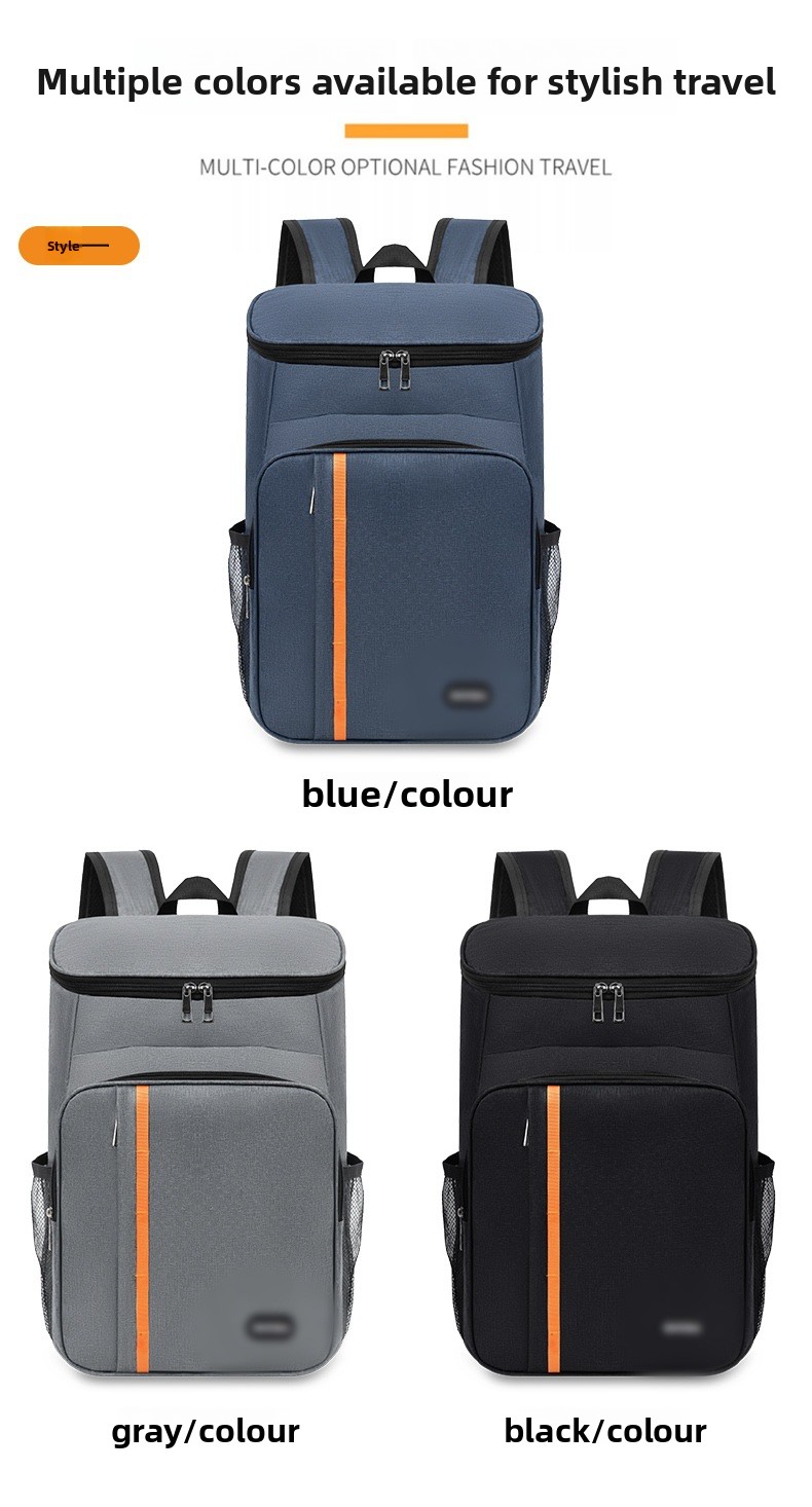 Double-Shoulder Thermal Insulation Travel Backpack