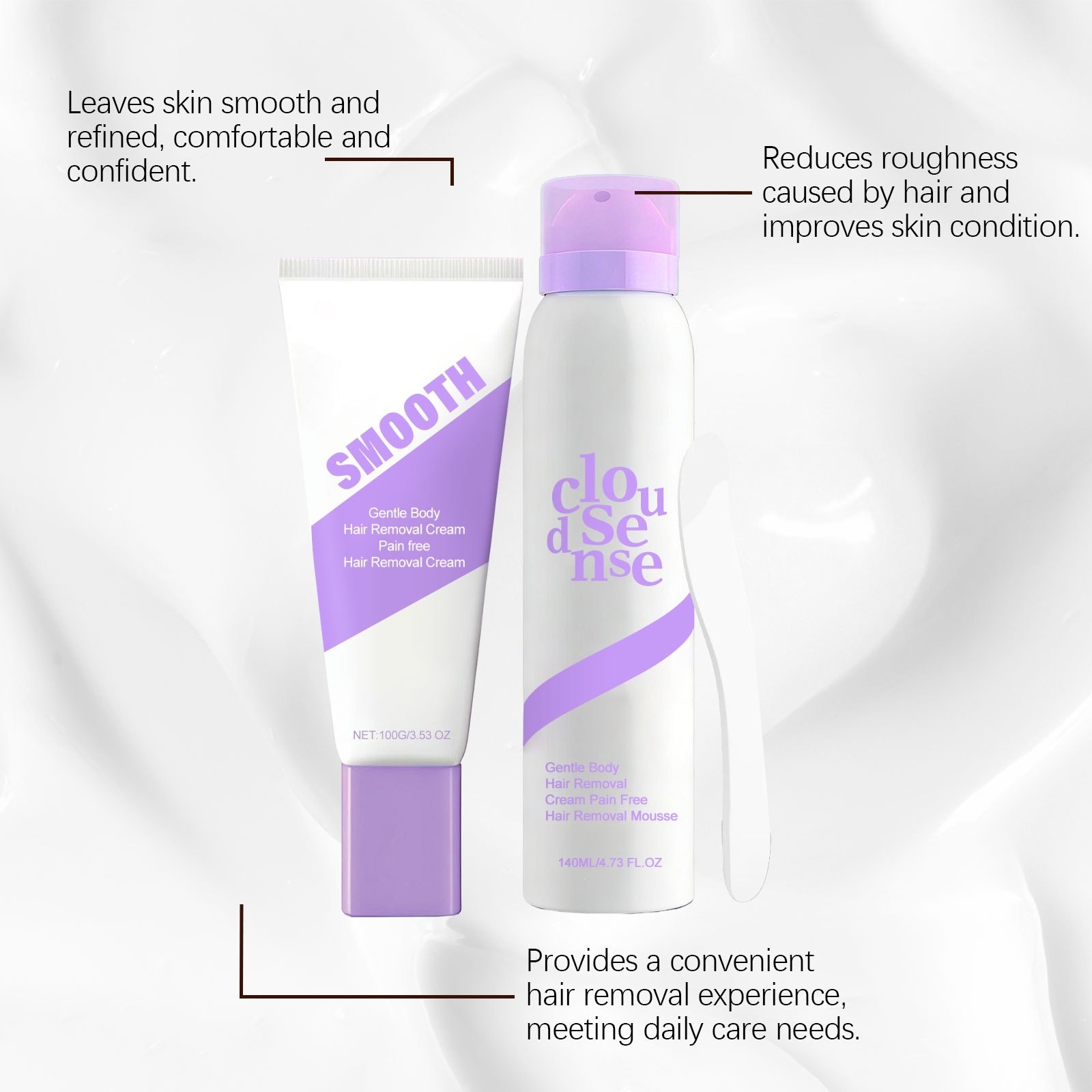 Gentle Hair Removal Kit