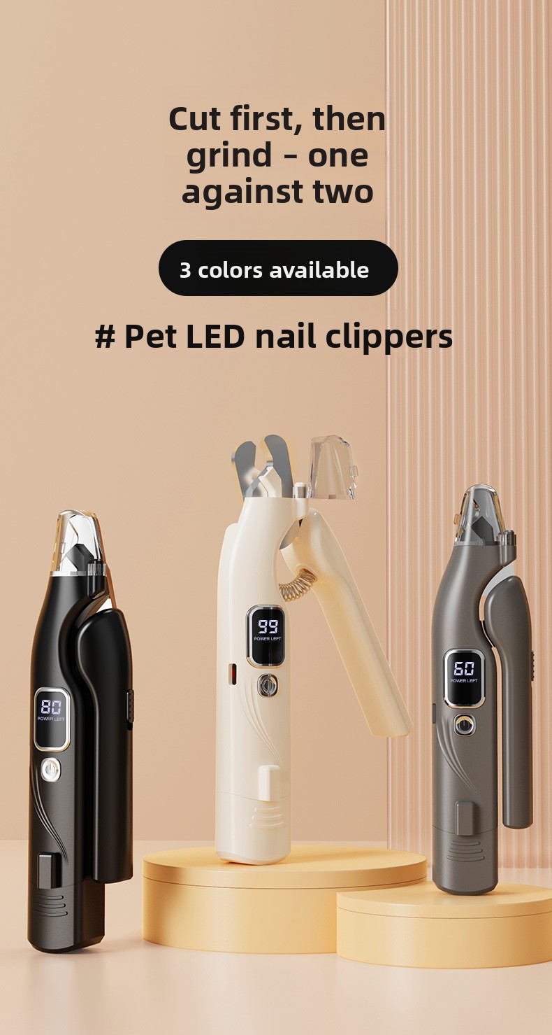 Multifunctional Pet Nail Clipper and Grinder