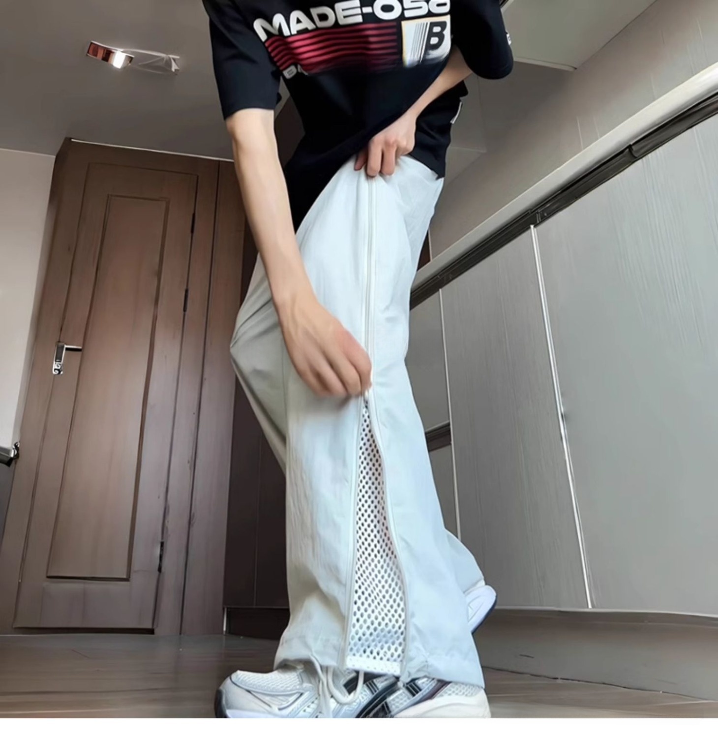 American Style Outdoor Mesh Breathable Quick-drying Pants
