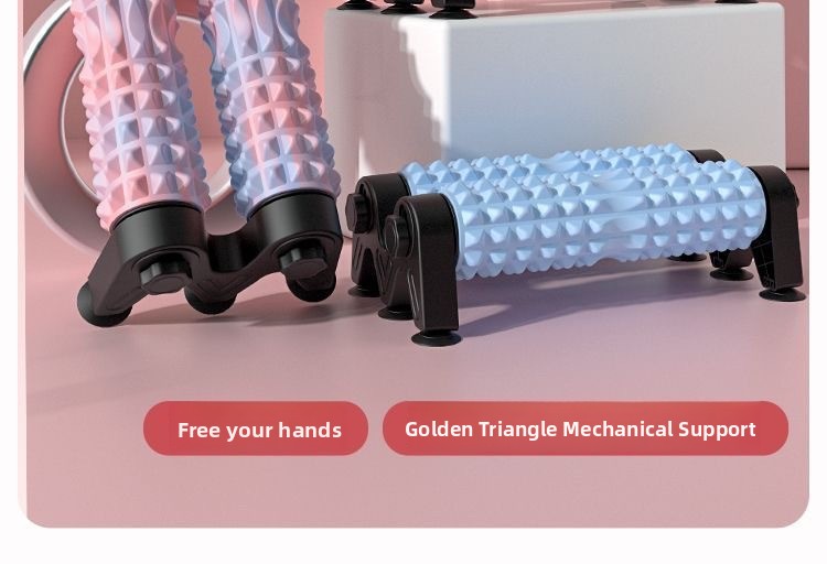 Dual-Axis Massage Roller with Suction Cups — QIUOLA | qiuola.com