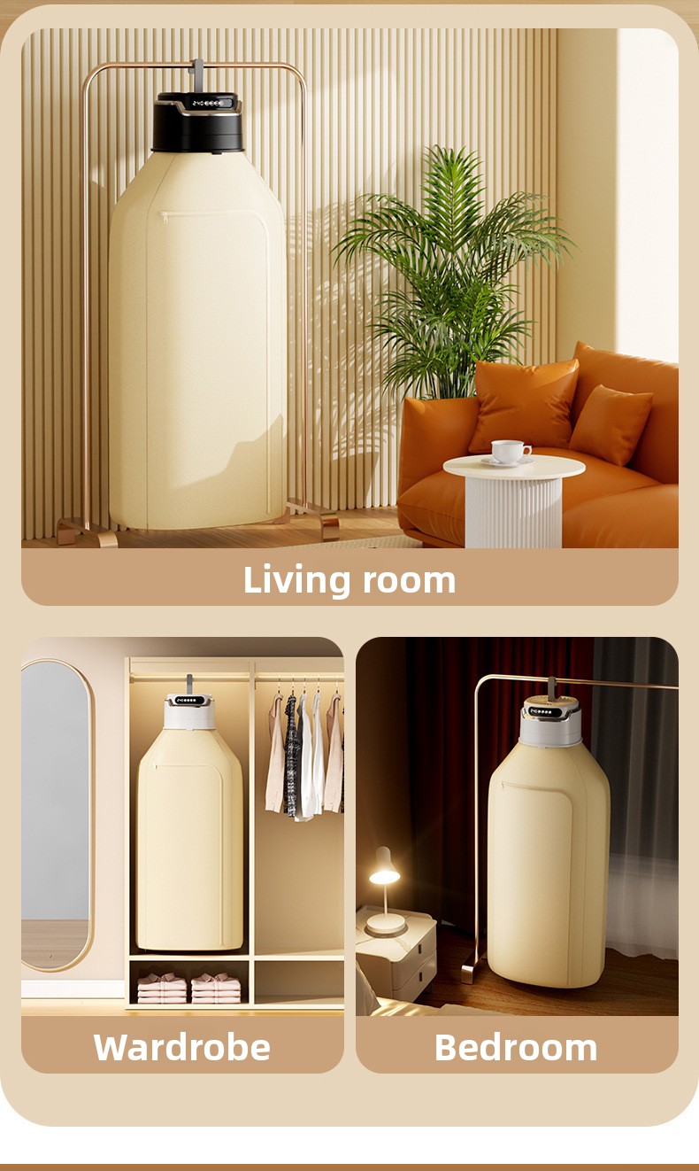 Foldable Portable Clothes Dryer with UV Sterilization