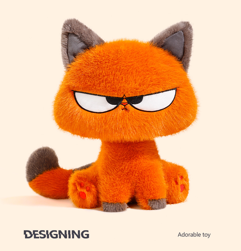 Cool Cat Plush Doll – 30 or 40 cm with Gift Options — QIUOLA | qiuola.com