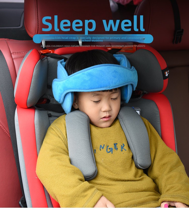 Car Seat Head Support Strap for Child Infant Sleeping Safety Headrest Pillow