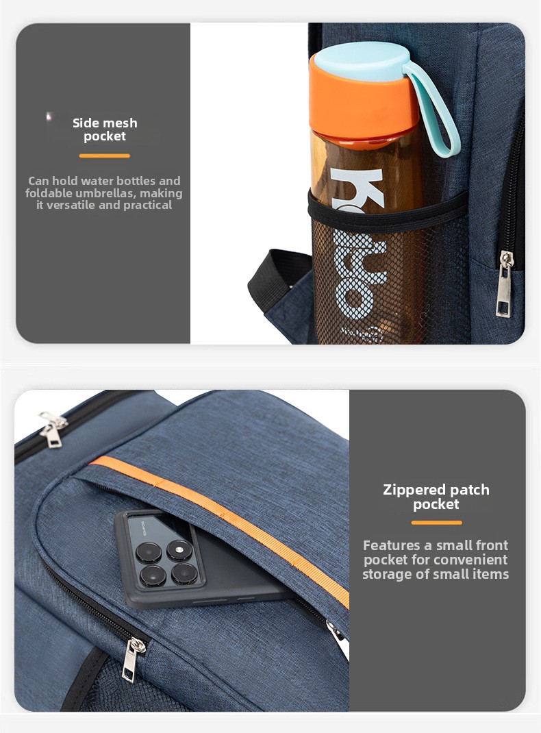 Double-Shoulder Thermal Insulation Travel Backpack