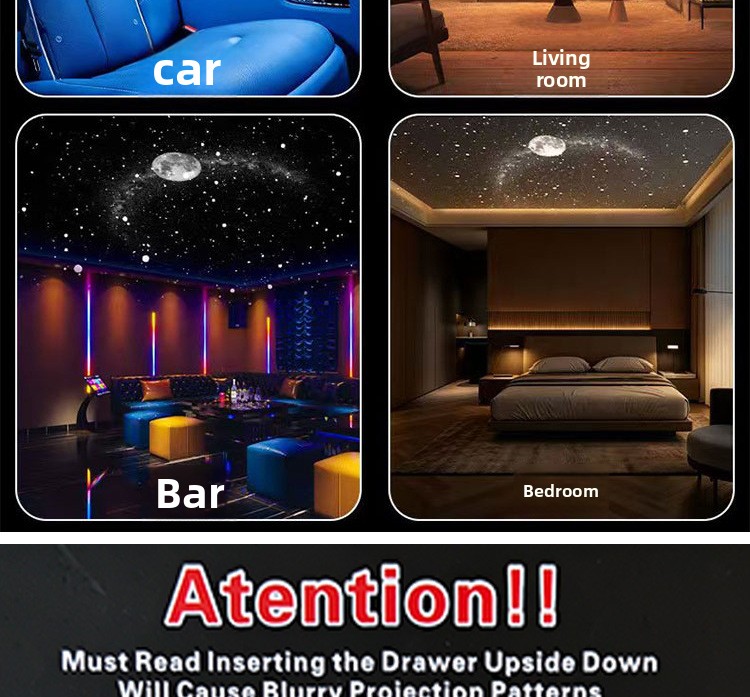 USB Star Projection Lamp