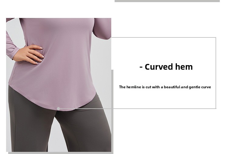 Loose Mesh Yoga Cover-Up Long Sleeve Top