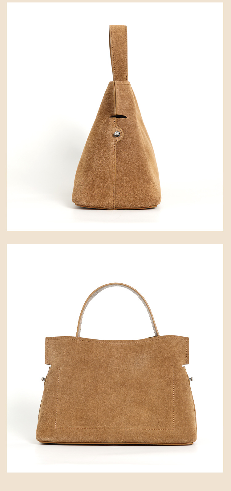 Women's Suede Crossbody Bag