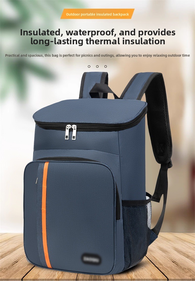 Double-Shoulder Thermal Insulation Travel Backpack
